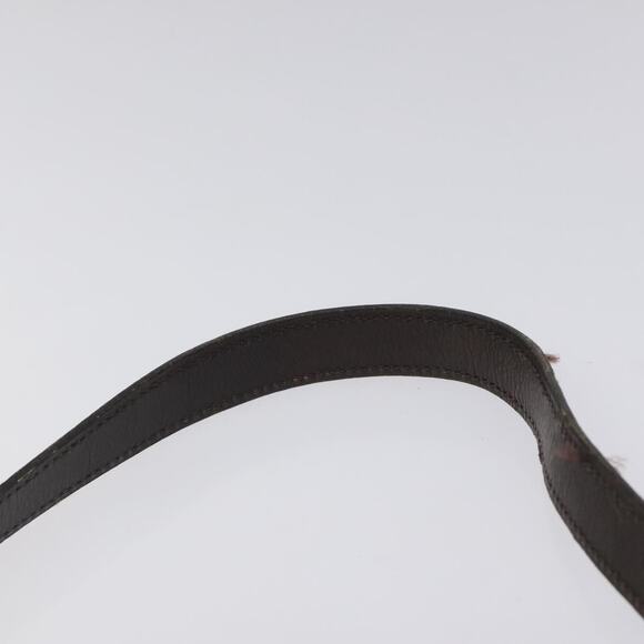 DIOR Trotter Canvas Shoulder Bag Brown Gold - Picture 8 of 12